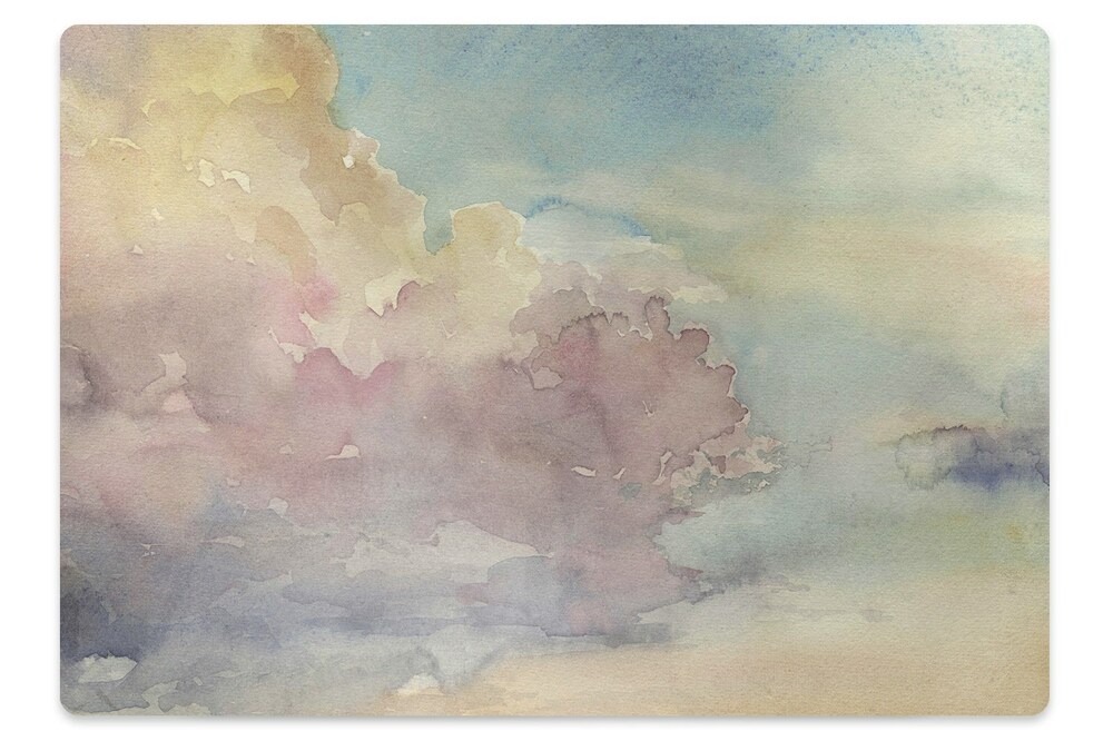 Mata pod biurko Zachmurzenie