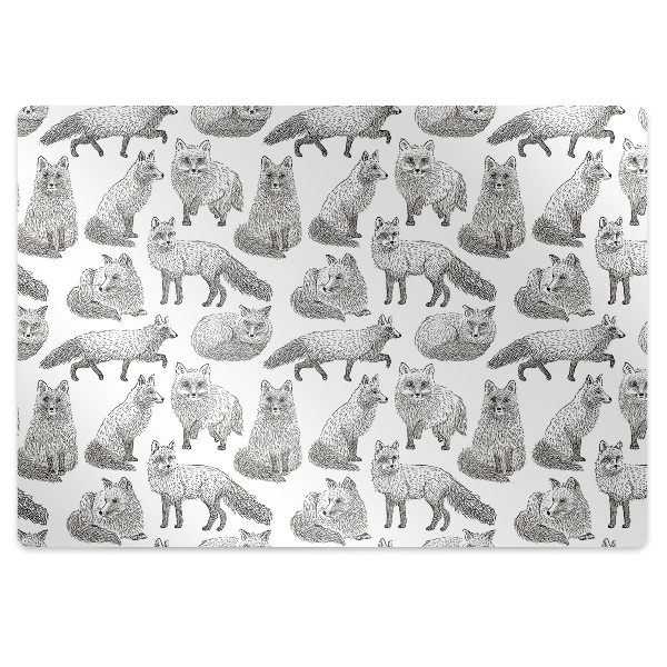 Mata pod krzesło Zwierzątka dla dzieci