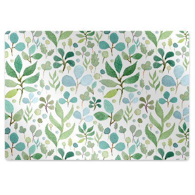 Podkładka pod fotel Zielone listki