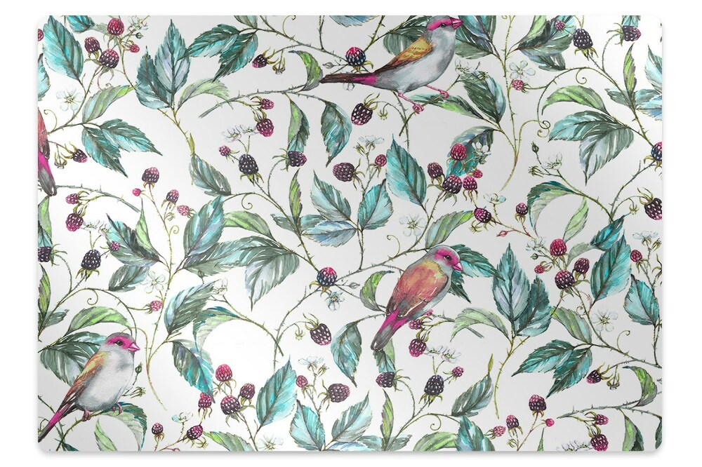 Podkładka pod krzesło Ptaki w lesie