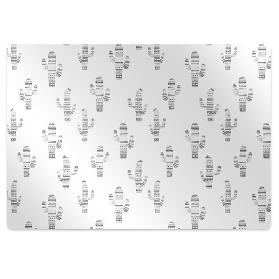 Mata pod krzesło Meksykańskie rośliny