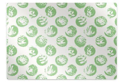 Mata pod krzesło Odbicia stempla