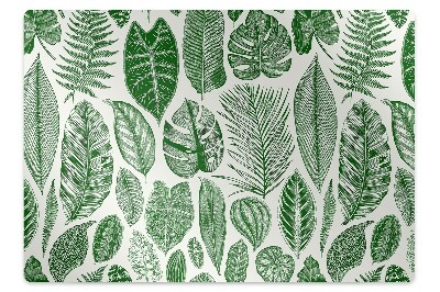 Mata ochronna pod krzesło Palmowe listki