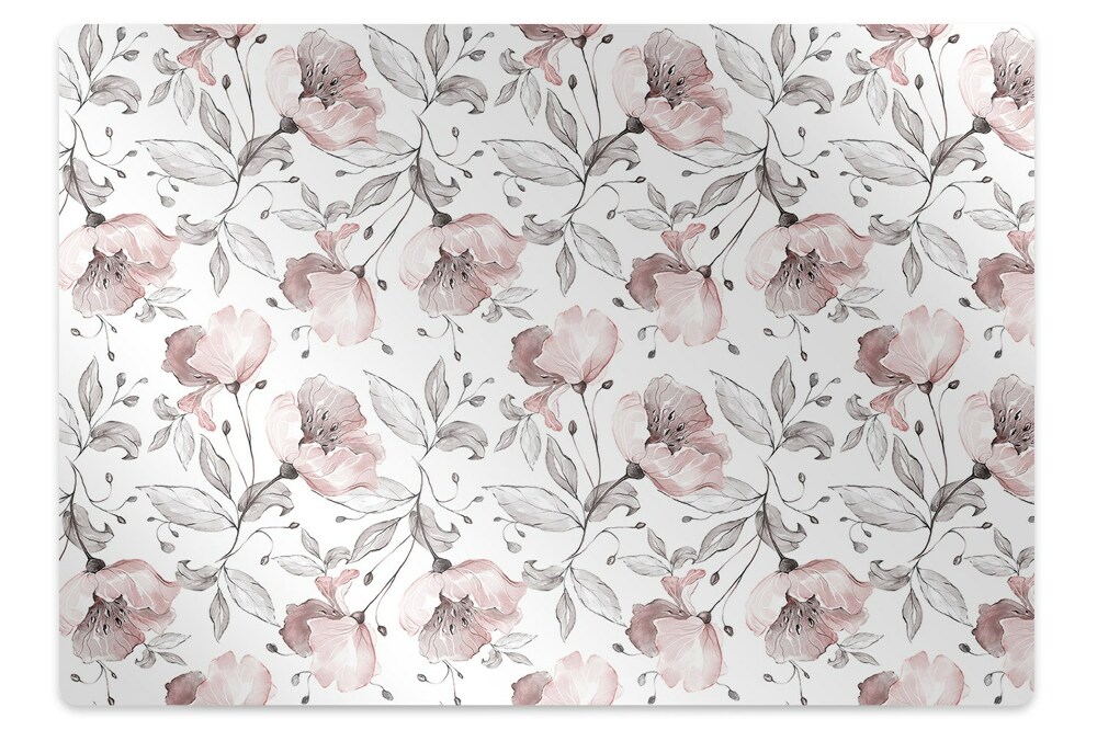 Mata pod krzesło Malowane maki