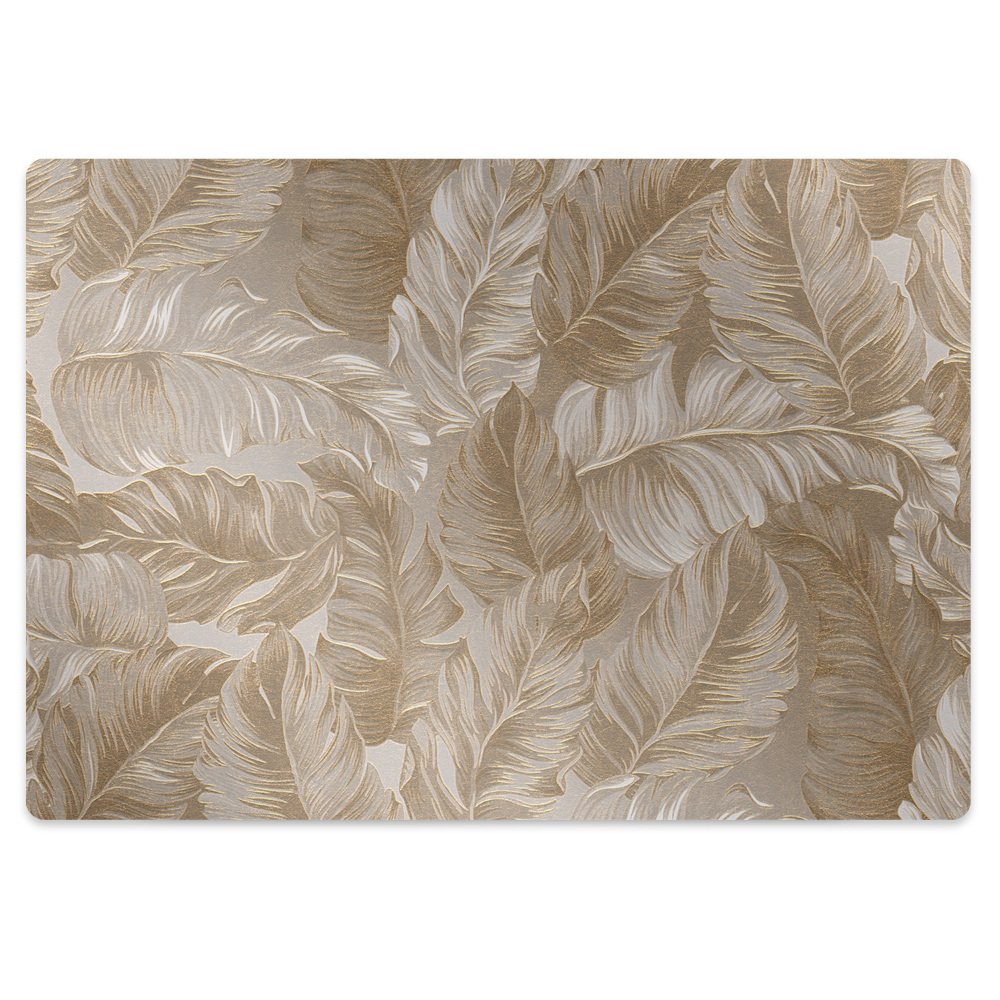 Podkładka pod krzesło Złote listki