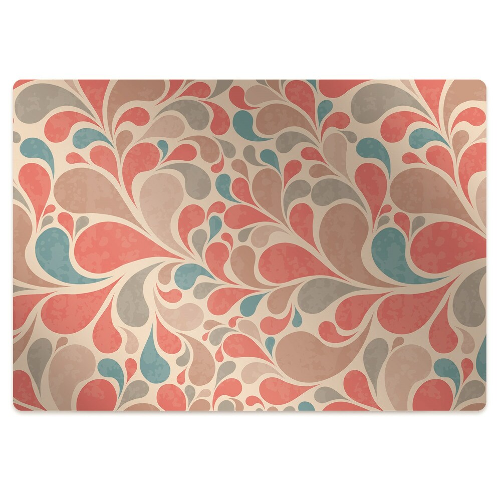 Ochraniacz podłogi pod krzesło Barwne łezki