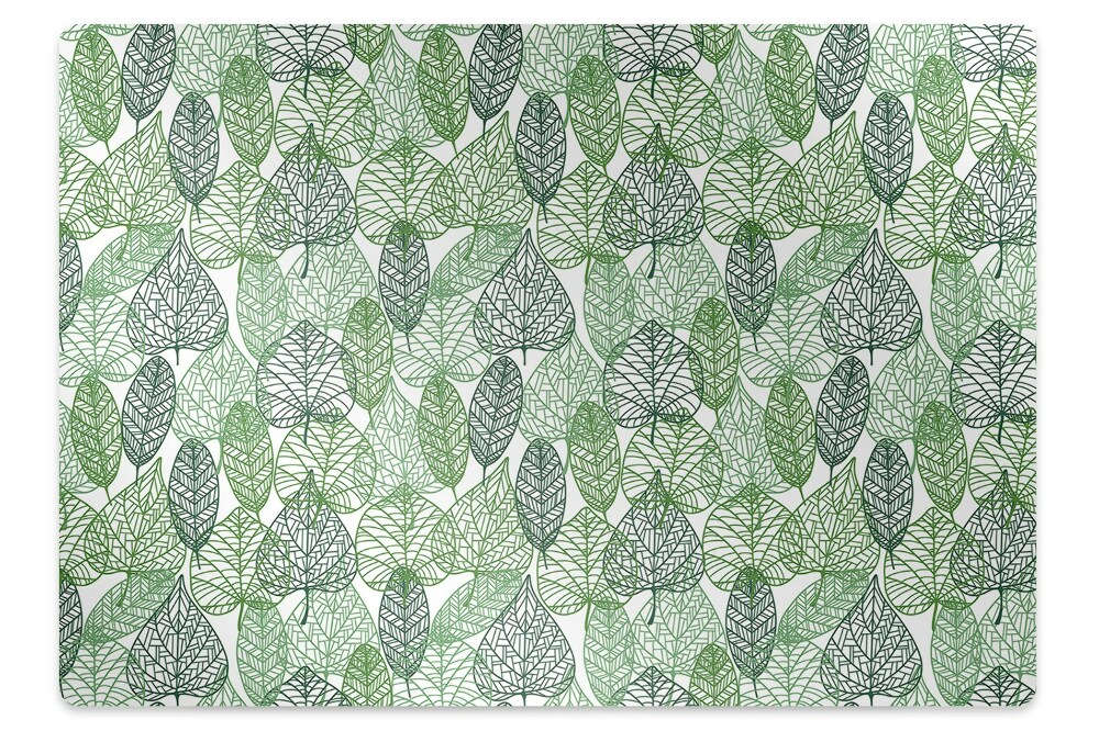 Mata ochronna na podłogę Leśne listki