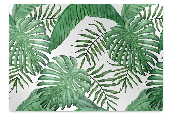 Podkładka pod krzesło Listki palm