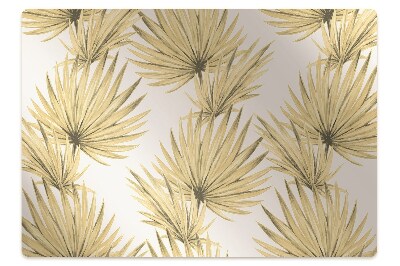 Mata ochronna pod krzesło Listki egzotyczne