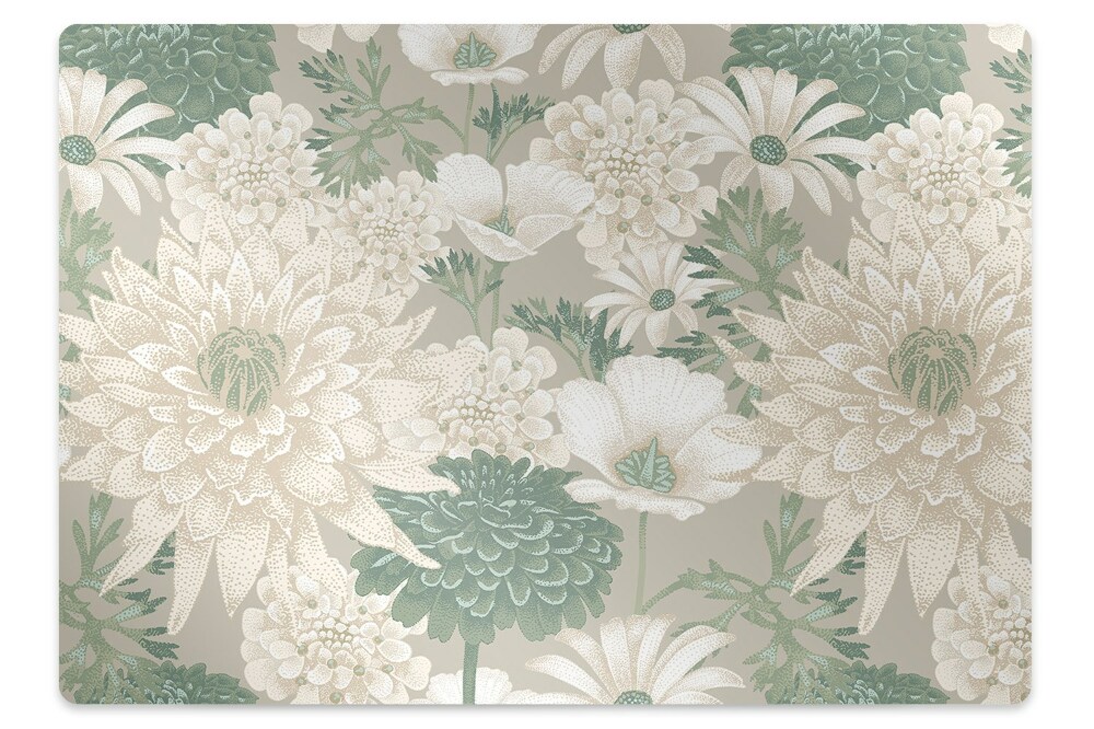 Ochraniacz podłogi pod krzesło Kwiaty stokrotki wiosną