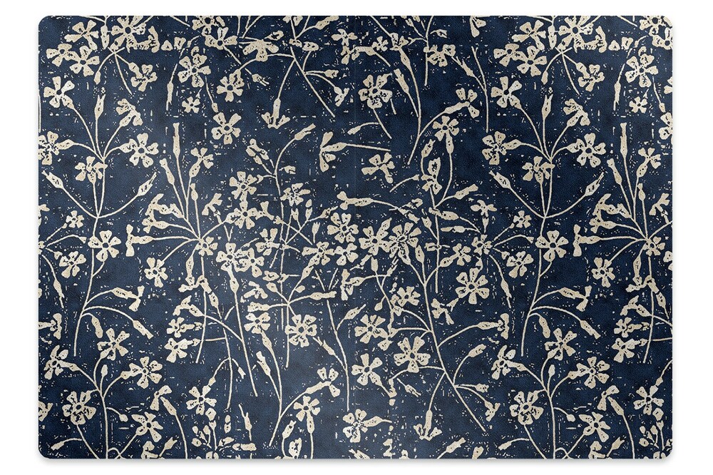 Mata pod biurko Dekoracja z kwiatów