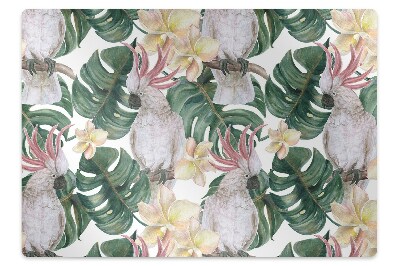 Mata ochronna na podłogę Egzotyczne papugi