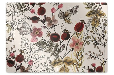 Mata pod krzesło Polne kwiatki