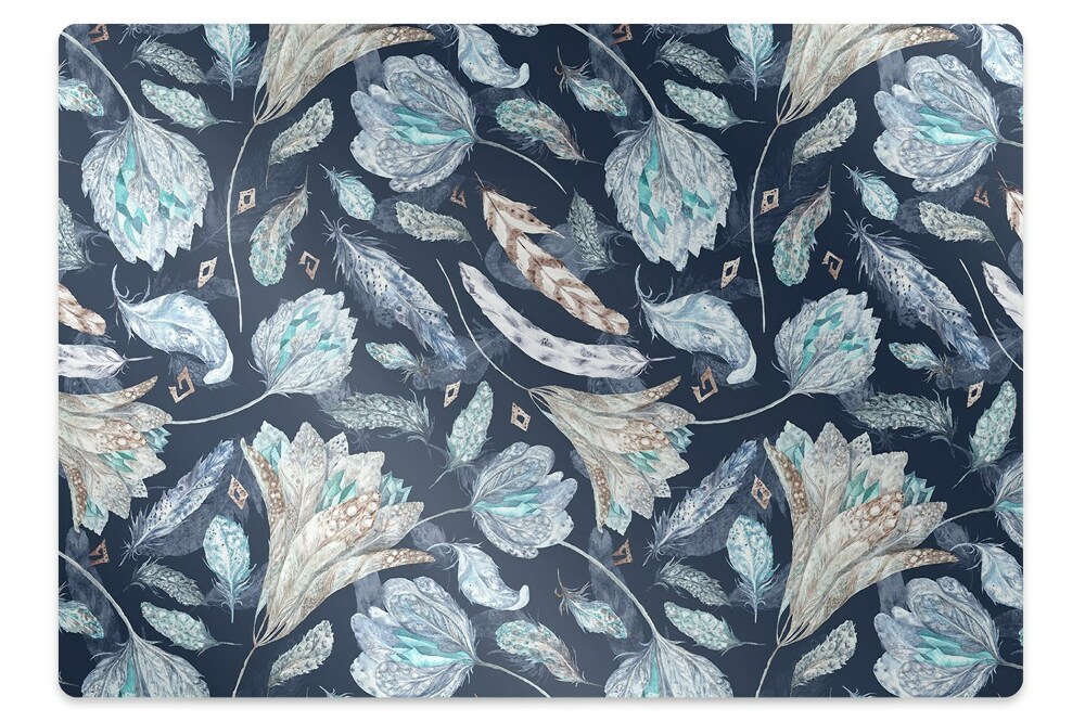 Mata pod krzesło Motyw boho