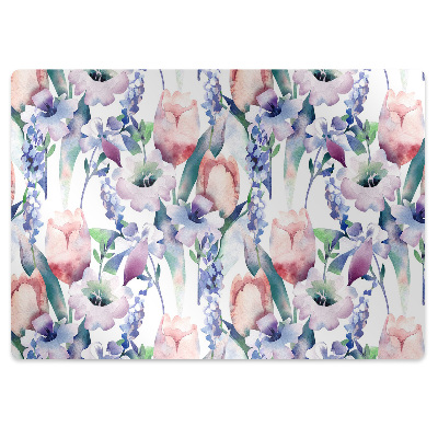 Mata pod krzesło Kwiatowy bukiet na wiosnę