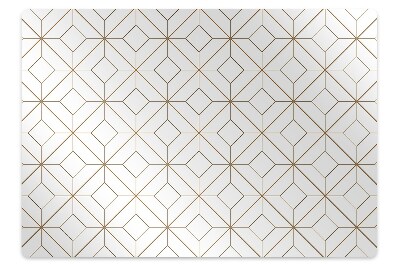 Mata pod krzesło Geometryczne figury