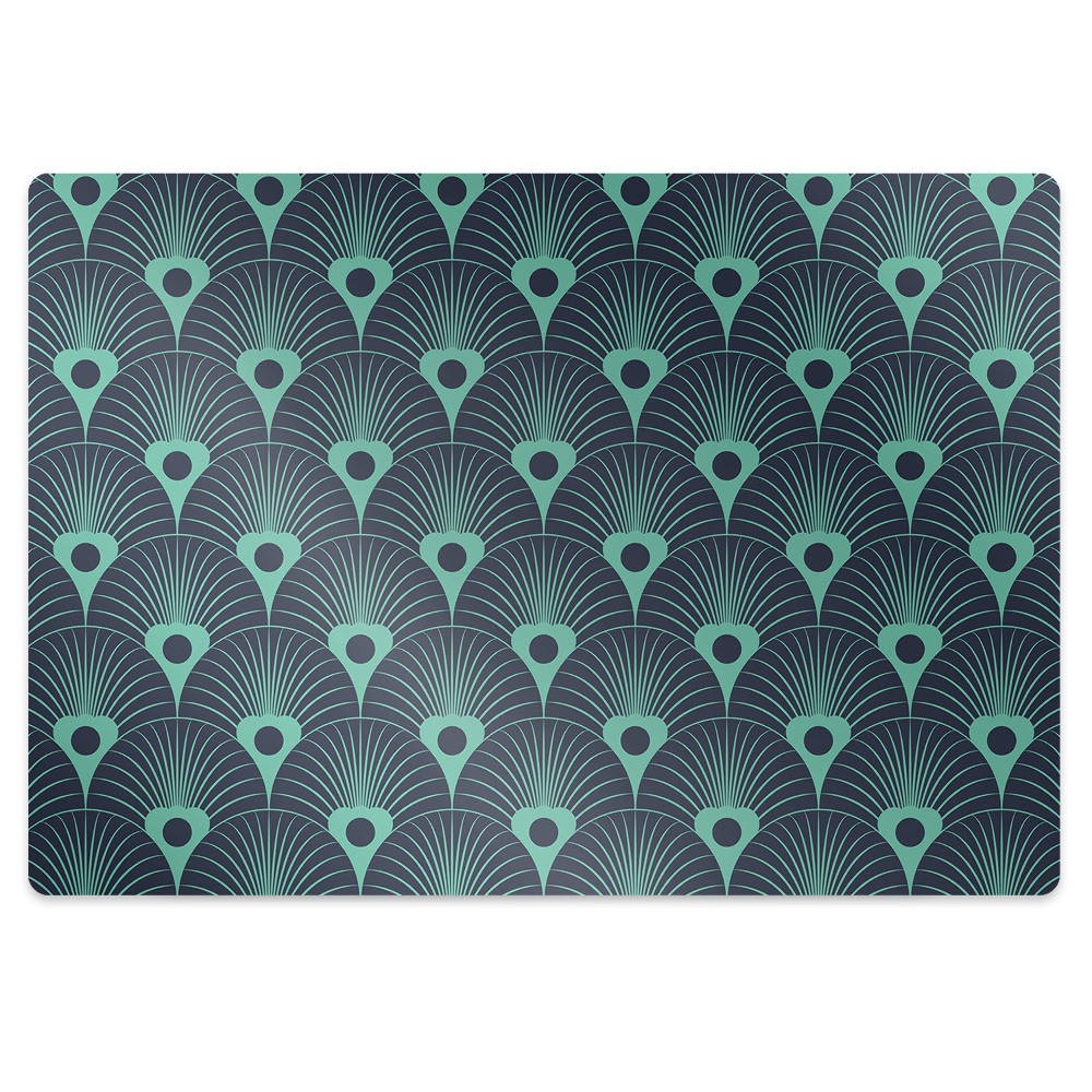 Podkładka pod fotel Pawie pióra