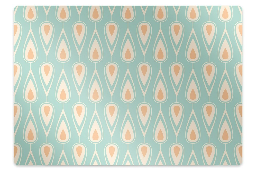 Podkładka pod fotel Listki glamour