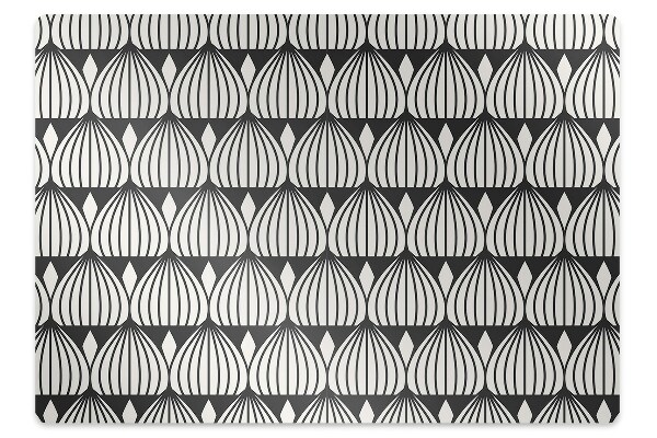 Mata pod krzesło biurowe Retro motyw