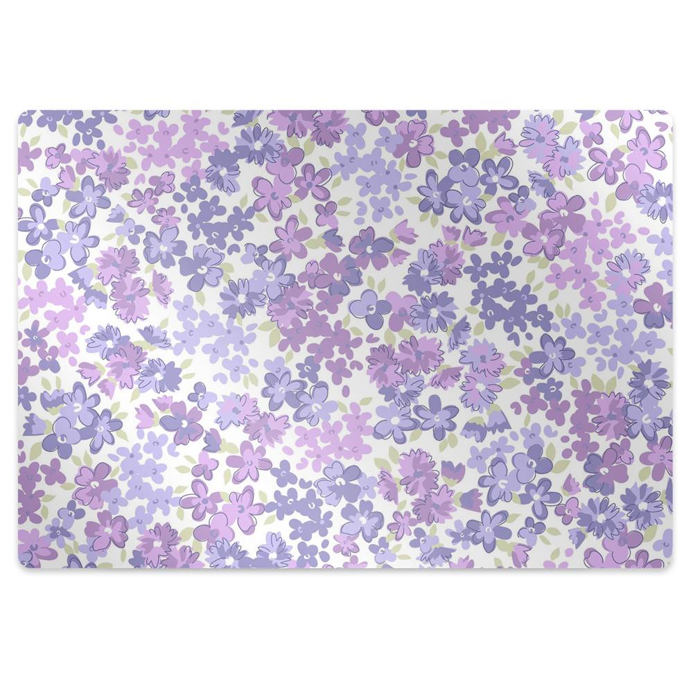 Mata pod krzesło Łąka pełna kwiatów