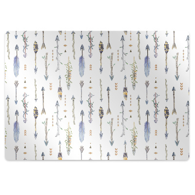 Ochraniacz podłogi pod krzesło Wzór boho