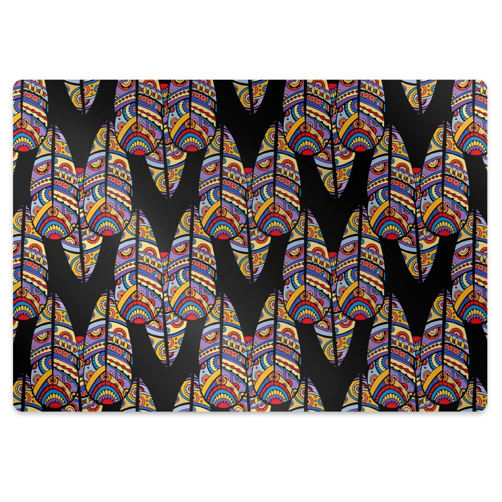 Mata pod fotel biurowy Indiańska sztuka