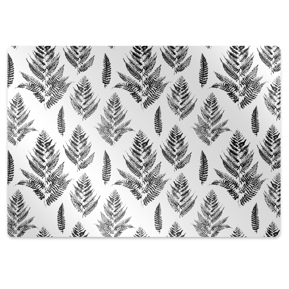 Mata pod krzesło Listki paproci