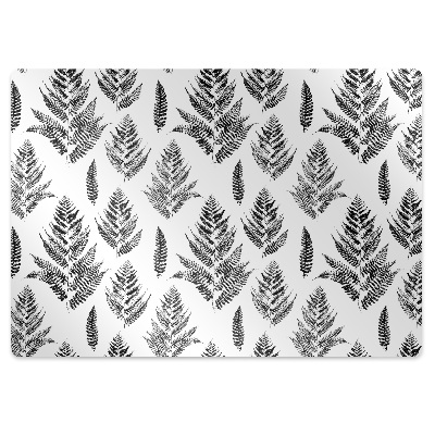 Mata pod krzesło Listki paproci