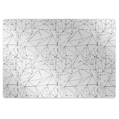 Mata pod krzesło gamingowe Proste figury geometryczne