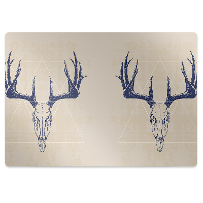 Mata pod krzesło Czaszki zwierząt