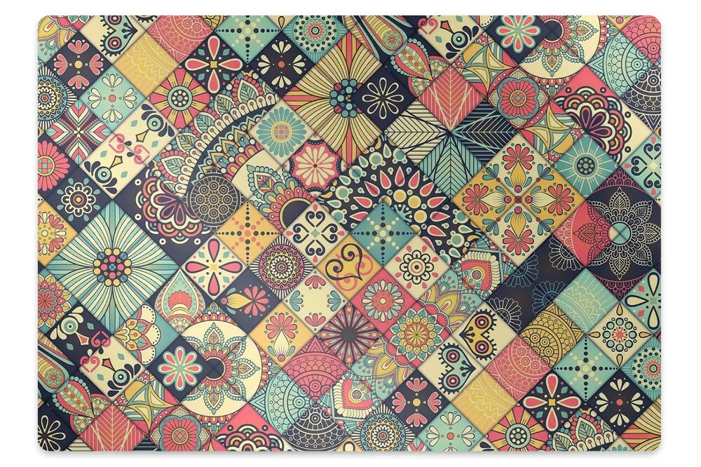 Podkładka pod krzesło Folkowa mozaika