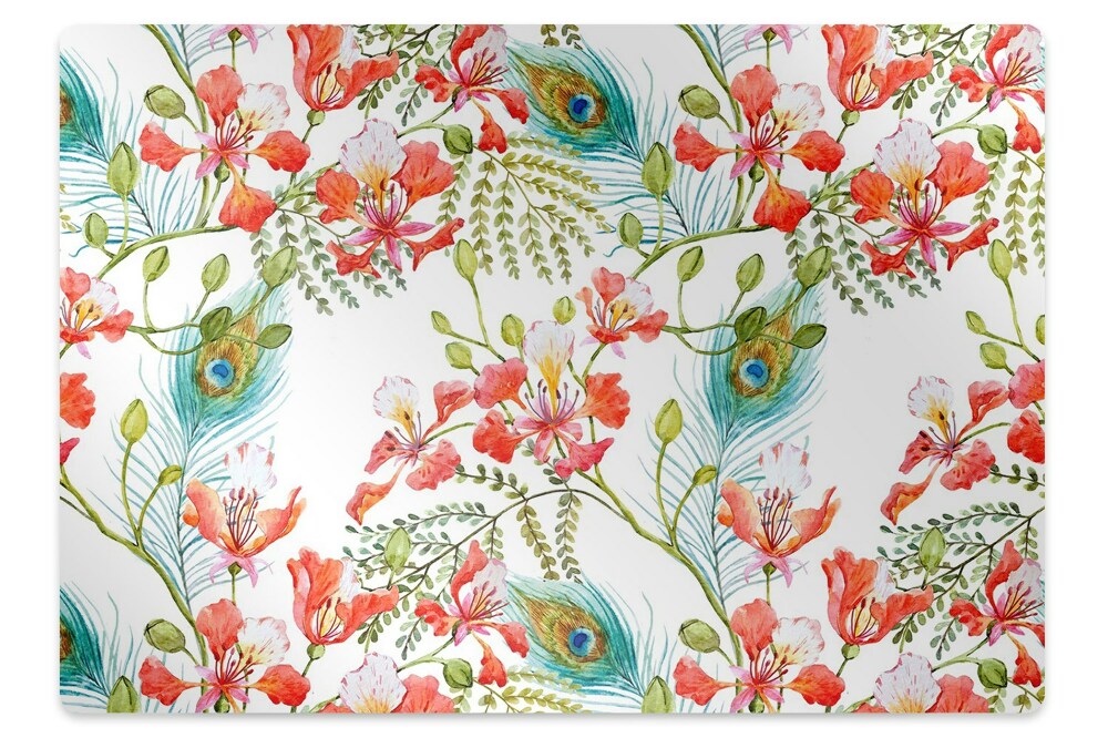 Mata pod krzesło Pawie oczko