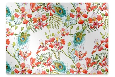 Mata pod krzesło Pawie oczko