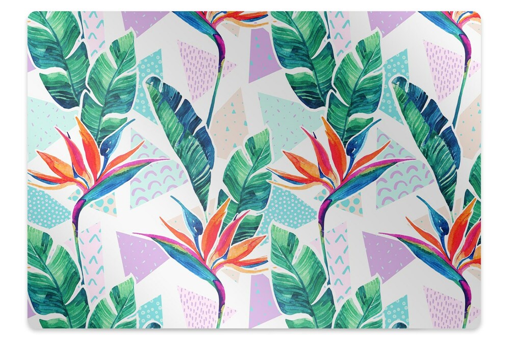 Mata pod krzesło Tropikalna roślinność