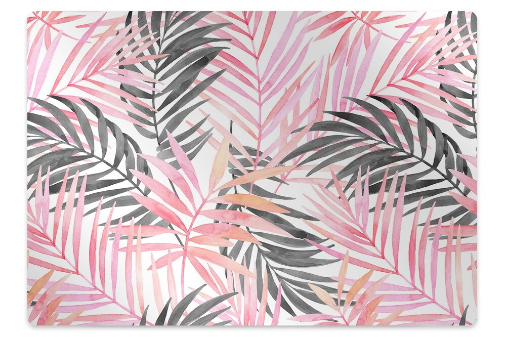 Dywanik pod fotel gamingowy Listki palmowe