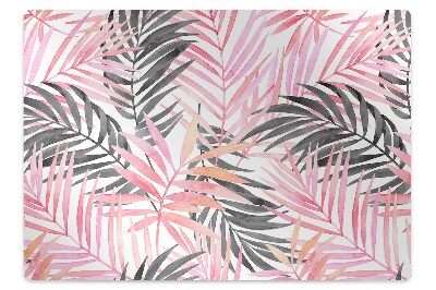 Dywanik pod fotel gamingowy Listki palmowe