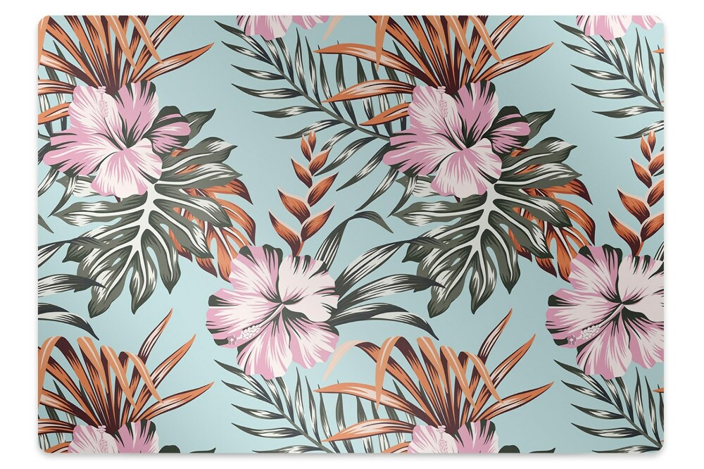 Mata pod krzesło Wyjątkowe kwiatki