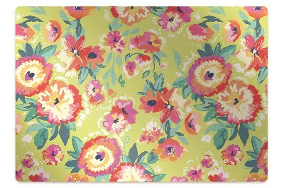 Mata pod krzesło Ogród pełen kwiatów