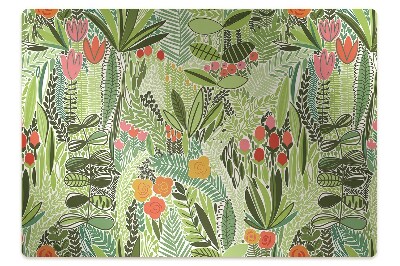 Dywanik pod fotel gamingowy Łąka pełna kwiatów