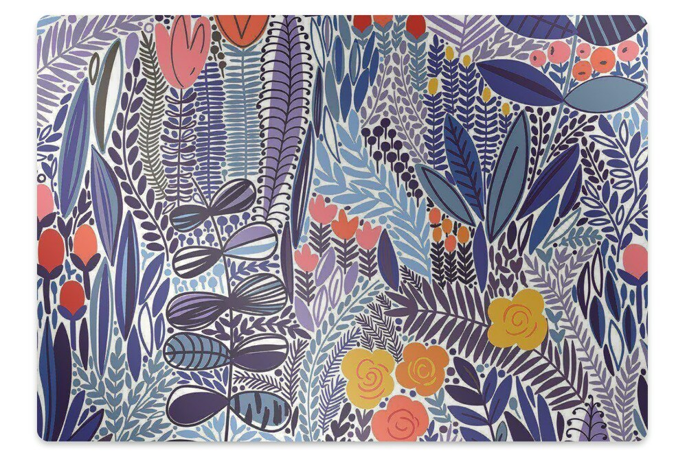 Podkładka pod fotel Egzotyczna roślinność