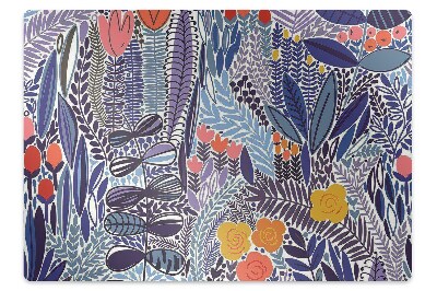 Podkładka pod fotel Egzotyczna roślinność