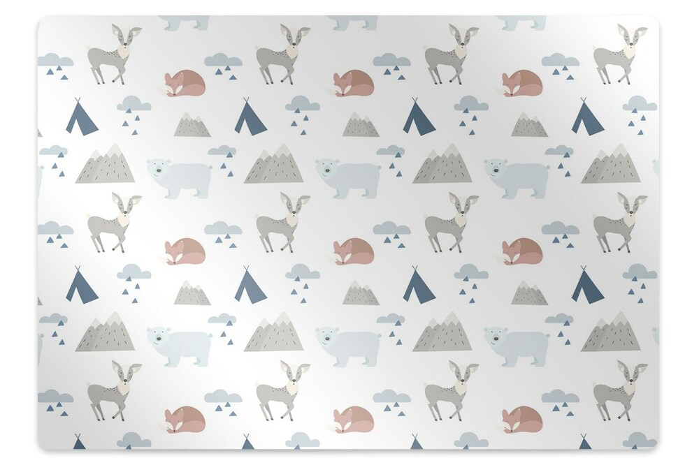 Mata pod krzesło Leśne stworzenia