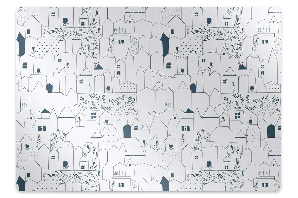 Podkładka pod krzesło Małe domy