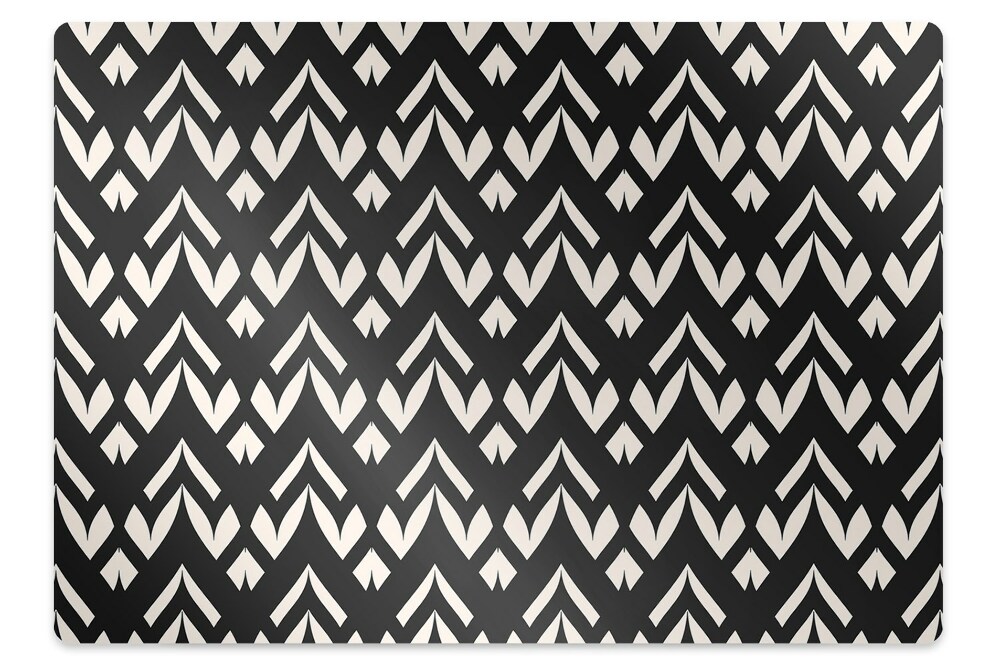 Dywanik pod krzesło obrotowe Klasyczny wzór skandynawski