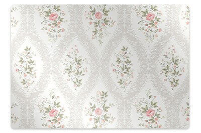 Mata pod krzesło Motyw klasycznej tapety