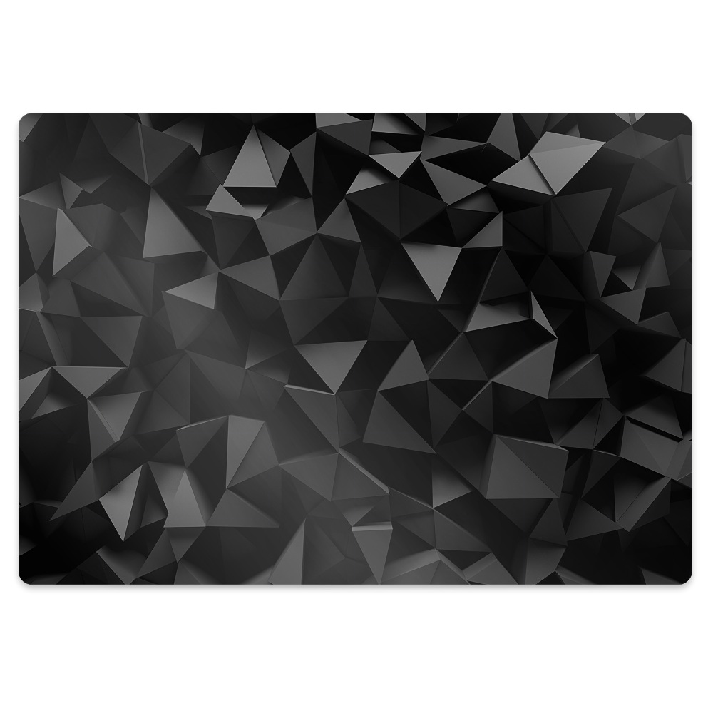 Podkładka pod krzesło Fantazja czarna