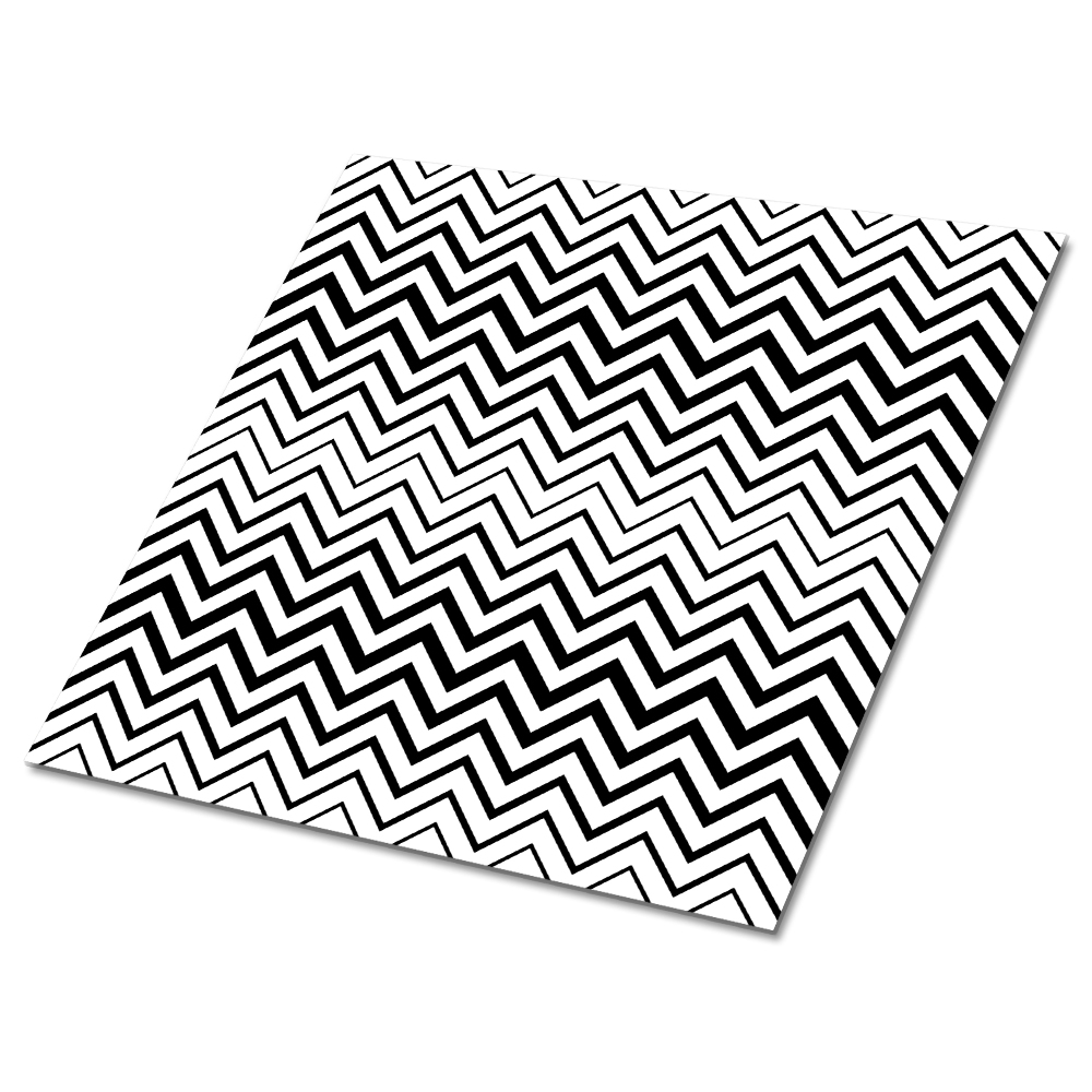 Samoprzylepne płytki na podłogę Czarno-biała jodełka