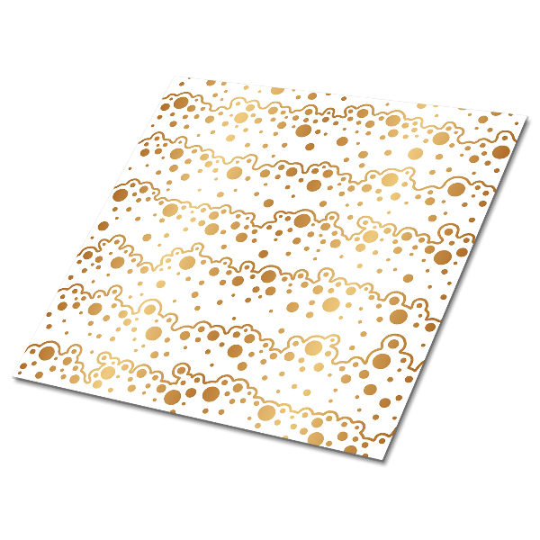 Samoprzylepne płytki na podłogę Piana w kąpieli