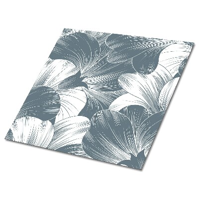 Samoprzylepne płytki na podłogę Piękne płatki kwiatów