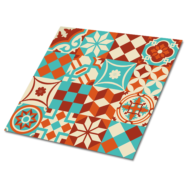 Samoprzylepne płytki pcv Klasyczna mozaika